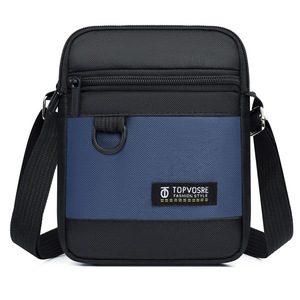 Nueva <span class=keywords><strong>Bolsa</strong></span> Cruzada Vertical <span class=keywords><strong>de</strong></span> <span class=keywords><strong>Tela</strong></span> Oxford para <span class=keywords><strong>Hombre</strong></span>, Bolso <span class=keywords><strong>de</strong></span> Hombro Portátil, Elegante, Casual y Versátil para Viajes Diarios - Product Image 3