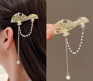 Vente en gros de pinces à cheveux en forme de bec de canard, style chinois vintage, ornement décoratif, mini décoration de mode, pour femmes Hanfu, directement de l'usine - Product Image 3