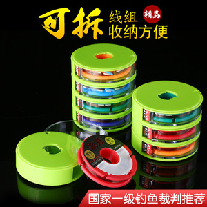 Kit de Línea de Pesca de Nylon Monofilamento de 450M, Alta Resistencia, Carrete Desmontable, Caja de Línea Principal, Accesorios de Pesca - Product Image 4