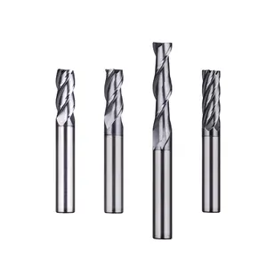 Dao Phay Dao Phay 2 Rãnh Đầu Vuông Dao Phay CNC Carbide Hàng Có Sẵn