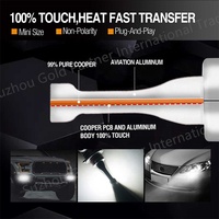 Phares LED H1 H3 H11 9005 9006 H4 H7 H13 9004 9007 Plug-and-play Super Lumineux G27 120W 12000LM Pièces Automobiles 6000K IP68