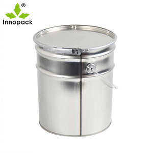 Contenedor de hojalata de alta calidad, anticorrosión y antioxidante, apto para uso alimentario, capacidad de 13 kg, venta directa de fábrica, cubeta metálica de 13 L - Product Image 4