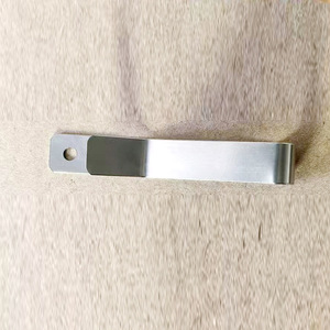 Zhan Rong <b>Metal</b> <b>Wallet</b> Clip 301 Stainless Steel Custom Stamping Hardware Spring Clip For Money Folder - Product Image 2
