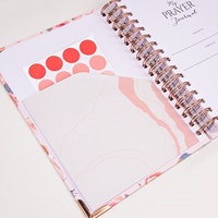 Journal de prière personnalisé, agenda relié rigide, carnet à spirales, journal de gratitude