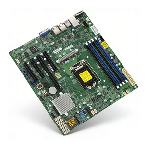 เมนบอร์ดเซิร์ฟเวอร์ MBD-X11SSH-F ซ็อกเก็ตเดี่ยว H4 LGA1151 C236 ECC DDR4 PCIe 3.0 ATX SATA3 สำหรับโปรเซสเซอร์ Intel Xeon E3-1200 v6/v5 - Product Image 4