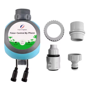 FUJIN 2.4G <span class=keywords><strong>WiFi</strong></span> électrovanne double contrôle contrôleur jardin minuterie d'eau Smartphone contrôleur d'irrigation à distance - Product Image 3