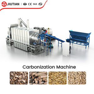 Four à charbon de coco continu pour la production de biochar à partir de déchets de biomasse - Product Image 6
