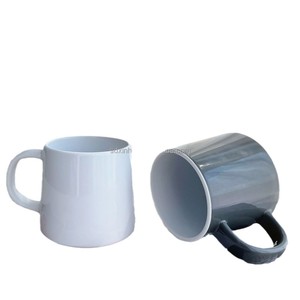 Mug en céramique grande capacité, couleur unie, pour café et eau, usage quotidien, idéal pour les cadeaux promotionnels - Product Image 5