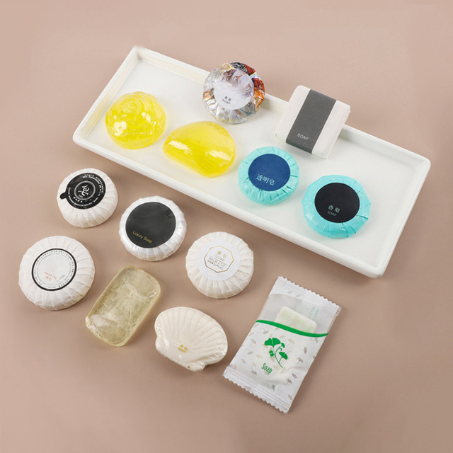 Wholesale Eco-Friendly Organic Biodegradable Hotel Soap 10g/20g/30g Waterproof Travel Size Disposable Recyclable Customizable