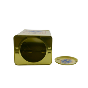 Rectangle Metal Tea Candle <b>Tins</b> Chinese Style Printing Food Grade <b>Tin</b> for White Tea <b>Storage</b> Lacquered Surface Custom Color - Product Image 5