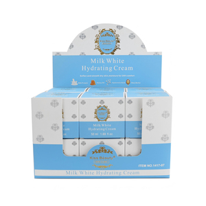 Crème hydratante au lait Kiss Beauty, protéines <span class=keywords><strong>de</strong></span> lait, miel, huile, acide hyaluronique, beurre <span class=keywords><strong>de</strong></span> karité, adoucit, lisse, hydrate, crème pour le visage - Product Image 2