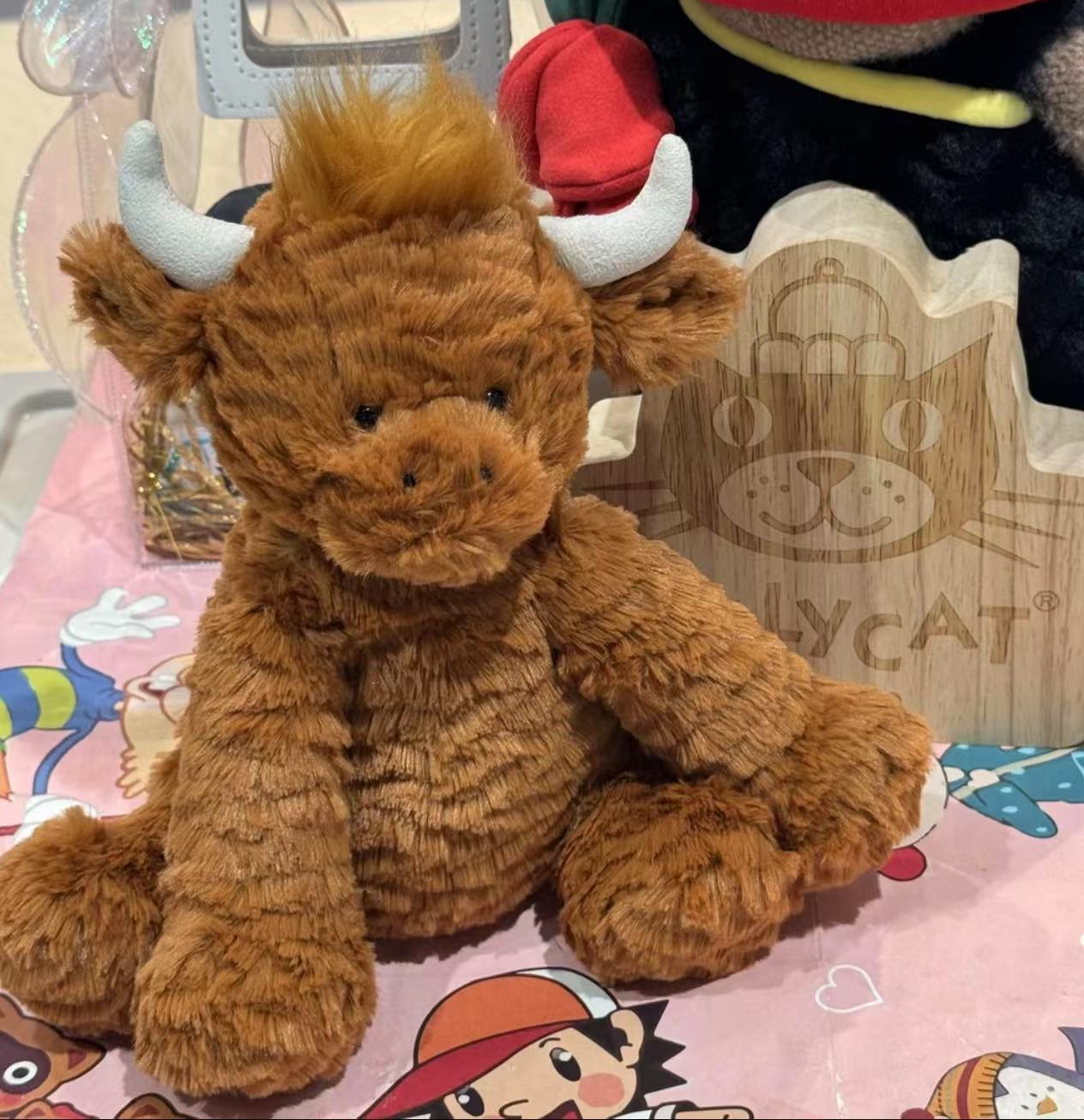 Vache frisée - pas trois étiquettes