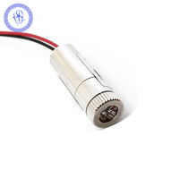 Diode avec pilote pour le positionnement de Machine, Module croisé Laser rouge, focalisable 650nm 5mW 3-5V 1 pièce
