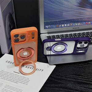 เคสโ<span class=keywords><strong>ท</strong></span>รศัพ<span class=keywords><strong>ท</strong></span>์ Lichicase พร้อมฝาปิดเลนส์แบบหมุนได้ ขาตั้งในตัว <span class=keywords><strong>รู</strong></span>แม่เหล็กแม่นยำ สำหรับ <span class=keywords><strong>OPPO</strong></span> A3X A3 A40 A60 - Product Image 4