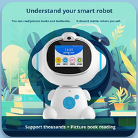 Robot éducatif intelligent CBYD pour enfants, écran LCD, intelligence artificielle, apprentissage interactif vocal, stockage intelligent de 8 Go, robot éducatif pour enfants