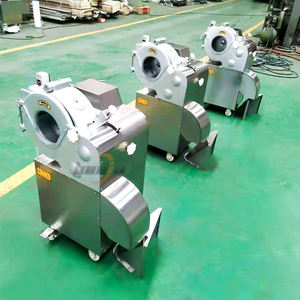 Machine à couper les poivrons verts et les <span class=keywords><strong>oignons</strong></span> 100 kg/h, trancheuse industrielle <span class=keywords><strong>de</strong></span> gingembre et d'ail, machine à couper les légumes en dés - Product Image 4