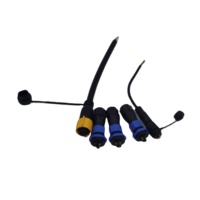 Stmagic — connecteur de prise électrique, fil M16 multi-broches personnalisé IP68 avec cylindre moulé, assemblage de câbles étanche