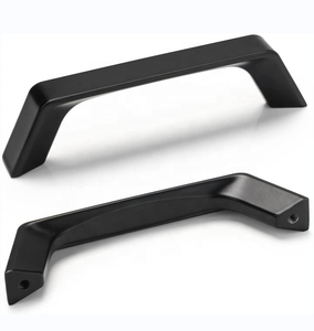 Handle and <strong>Knob</strong> CX140 Modern Kitchen <strong>Door</strong> Pulls Zinc Alloy <strong>Black</strong> Pull Handle for Cabinet Kitchen Kosin Hardware - Product Image 1