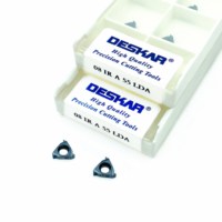 DESKAR 06IRA55/1.5ISO 08IR0.5ISO/A60 LDA Plaquettes de tournage à filetage interne en carbure pour machines-outils CNC