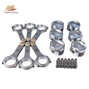 ชุดก้านสูบและลูกสูบ EA837ปลอมแปลงได้รับการอัพเกรดสำหรับ VW Touareg Phaeton Audi A6 A7 S4การปรับแต่งเครื่องยนต์3.0T - Product Image 2