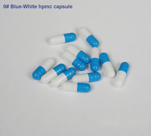 Super septembre Meilleur prix Taille 0 # Emballage pharmaceutique vert clair foncé Capsule de médicament Taille 00 Halal Capsule vide HPMC - Product Image 2