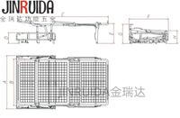 Mécanisme de cadre de canapé-lit rabattable JIN RUI DA - Résistant à la corrosion et fonctionnement silencieux pour un cadre multifonctionnel