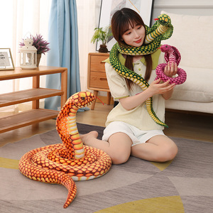 PlushToy Animals Factory Sale Customized Emulational <strong>Snake</strong> Wild <strong>With</strong> Squama Skin <strong>Snake</strong> Multi Colors <strong>Plush</strong> <strong>Snake</strong> Toy - Product Image 6