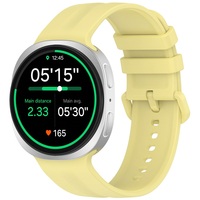 Kleurrijke gespsportarmband vervangende band voor Samsung Galaxy Watch 9 40mm 44mm Officiële stijl siliconen horlogeband