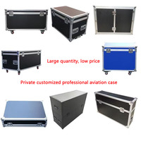 Valise à roulettes professionnelle personnalisée, légère et portable, pour l'aviation, en aluminium, boîte à outils de vol, support OEM, étui de rangement