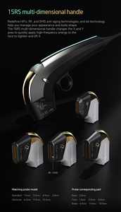 Dispositivo HIFU 3 en 1 de 25D para Lifting Facial, Línea Circular 360 para Reafirmar la Piel, Reducción de Grasa y Antienvejecimiento con Material ABS y Certificación CE - Product Image 3