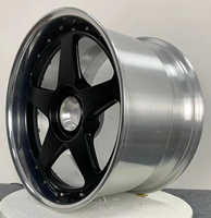 Jantes tout-terrain forgées 16 17 18 pouces Beadlock 5x114.3 120 compatibles Jeep Wrangler Nissan 350z 4x4 ATV Pièces automobiles Jantes Billet