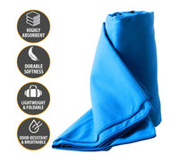 Serviette 3 pièces sans sable sport microfibre voyage course Yoga Gym Fiess basket-ball Camping en plein air randonnée serviette de plage