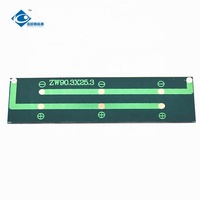 Panneau solaire en époxy transparent ZW-903253, panneau solaire en silicium léger, module 5,5 V, mini panneaux solaires compacts, chargeur 0,3 W