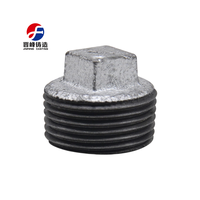 Vente d'usine JinFeng : Raccords de tuyauterie en fonte malléable galvanisée de haute qualité avec filetage BSP NPT pour système d'alimentation en eau incendie
