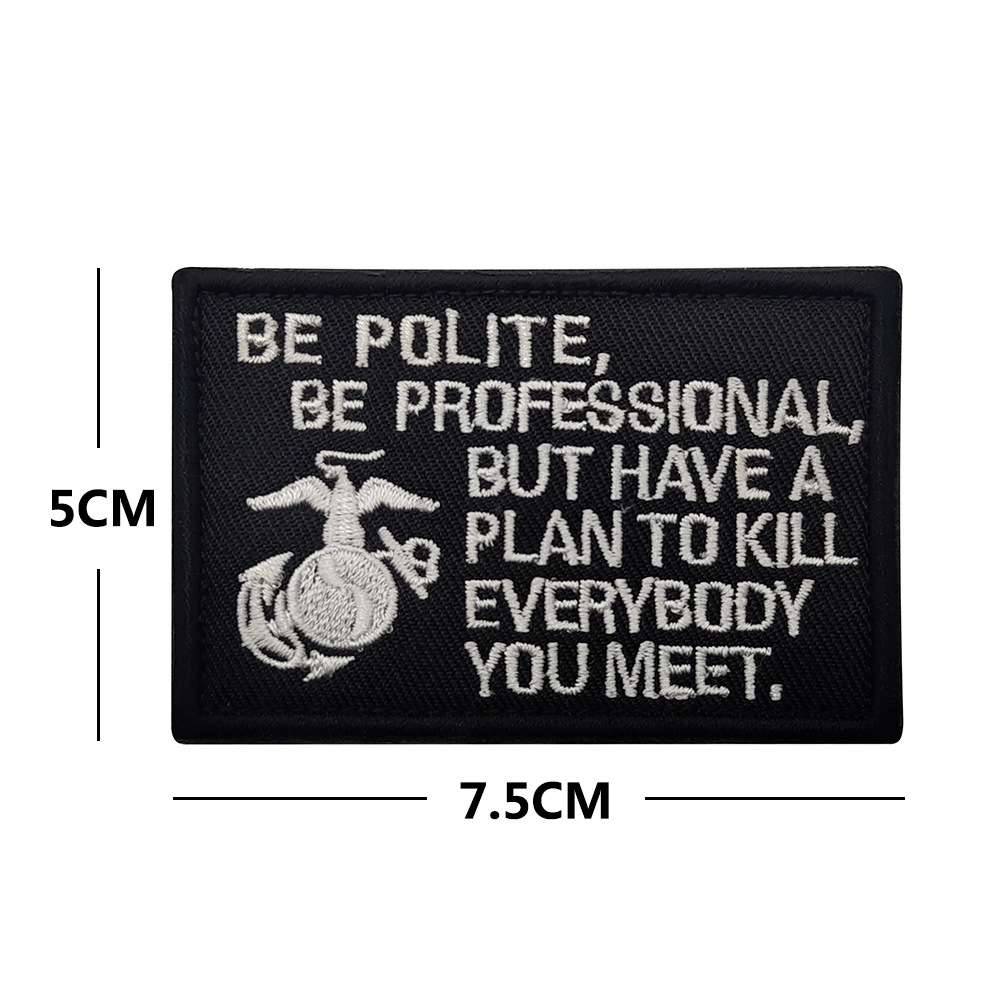 V01243-1 needs to be polite