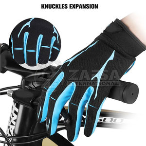 Gants de cyclisme en cuir de haute qualité pour adultes - Conception légère avec couleur et logo personnalisables - Product Image 4