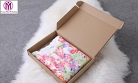 Caja de Almacenamiento Rígida de Cartón Corrugado para Ropa, Biodegradable y Reciclable, 20x10x10cm, 2mm, Venta al Por Mayor