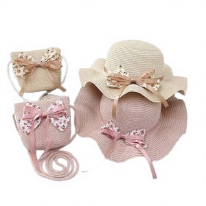 Outdoor Children's Fisherman's Bucket Hat with UV Protection Paper Material Fishing Party Use Beach Sun Protection Includes <b>Bag</b> - Product Image 2