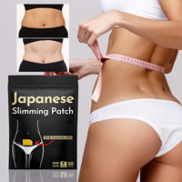 Marque privée OEM Patch amincissant rapide de haute qualité pour brûler les graisses jambe taille abdomen fesse patchs amincissants détox sains