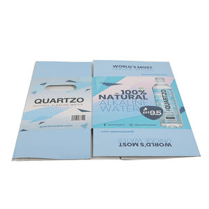 Boîtes d'expédition en carton ondulé mobile de couleur pour bouteille d'eau livraison d'usine emballage de boîte brune - Product Image 5