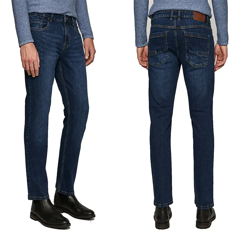 Calça jeans masculina skinny 2023, calça jeans para homens personalizada, atacado de 2023
