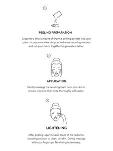 Kit de Exfoliación Enzimática con Ácido Salicílico y Té Verde, Solución en Polvo Exfoliante 2g X15 +50ml, Iluminador, Reparador de Barrera Cutánea, Vegano, Para Todo Tipo de Piel - Product Image 4