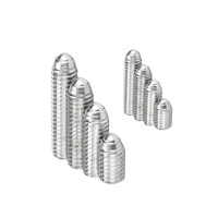 Vis de positionnement à ressort à bille hexagonale OEM M3-M8 en acier inoxydable SS304 pour moules et automatisation