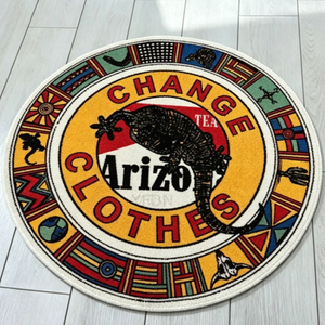 Alfombra de <span class=keywords><strong>Espejo</strong></span> <span class=keywords><strong>con</strong></span> Diseño de Cara Sonriente, Moderna y Personalizada, Tapete de Diseño Único para Dormitorio, Sala de Estar, Decoración del Hogar - Product Image 6