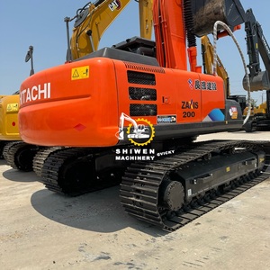 HITACHI รถขุดตีนตะขาบ ZX200มือสองรถขุด ZX240 ZX210 ZX200-3ฮิตาชิ ZX200-5 ZX200-6