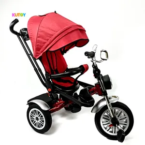 2021 חדש דגם מתקפל תינוק 3 גלגל trike רכב/ילדים גדול גלגל trike/לרכב על צעצוע ילד עגלת trike למכירה