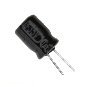 ตัวเก็บประจุ10 UF 20% 35V รัศมี TH 10 uF ฝา ECE-A1VKA100รูผ่านรูผ่านทางผู้จัดจำหน่ายที่ได้รับอนุญาต - Product Image 1