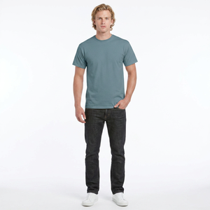 Camiseta de manga corta de última moda para hombre y mujer, elegante, cómoda, de alta calidad, hecha a medida, con serigrafía. - Product Image 1