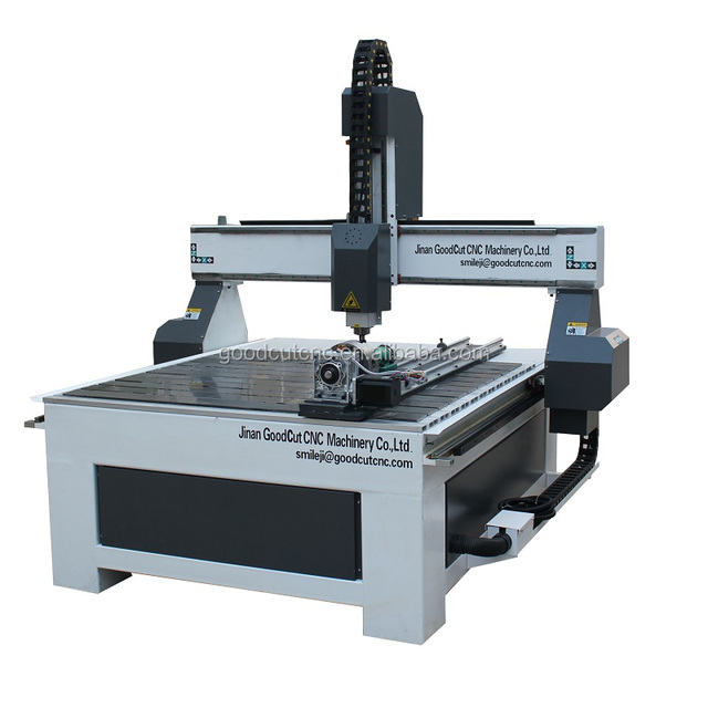 4 Axis Desktop CNC Wood Router Machine with Low Cost