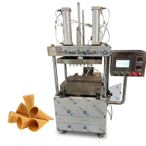 เครื่องทำโคนไอศกรีมแบบกึ่งอัตโนมัติระบบนิวเมติกสำหรับโรงงานอาหาร - Product Image 3